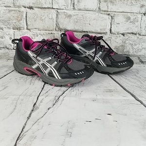 Asics Gel-venture Athletic Shoes T283N Pink Grey